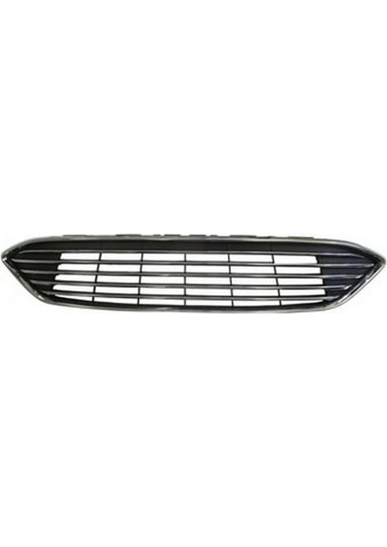 2015 - 2018 Ford Focus Sdhb Ön Panjur Komple Çıtaları Nikelajlı (Tıtanıum) (Oem NO:F1EB8200CC)