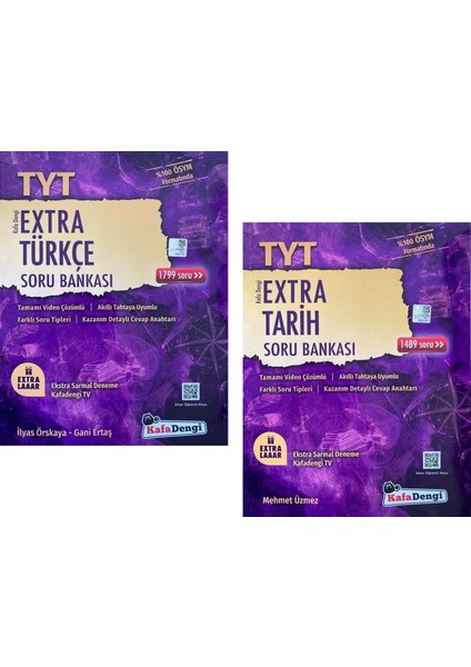 TYT Türkçe - Tarih Extra Soru Seti 2 Kitap 2023