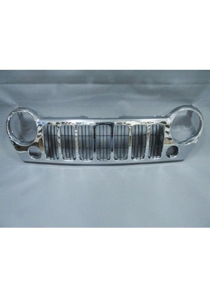 2006 - 2007 Jeep Cherokee Lıberty Ön Panjur Nikelajlı (Iç Petekleri Siyah) (Tyg) (Oem NO:55156805AC)