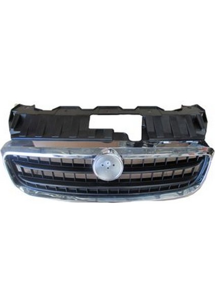 2012 - 2017 Fiat Linea Ön Panjur Siyah Nikelaj Çerçeveli (Orta Çıtaları Siyah) (Oem NO:735578615)