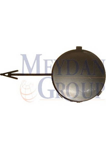 2005 - 2007 Ford Mondeo Ön Tampon Çeki Demiri Kapağı Siyah (Oem NO:1341884)