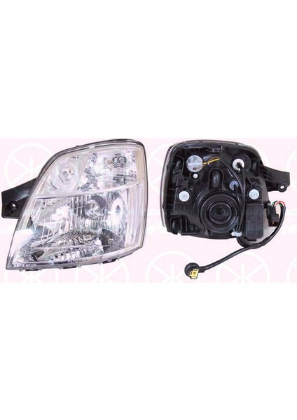 Picanto 2004 2007 Far Sol Motoru Üzerinde H4 PY21W W5W (Oem NO:9210107000)