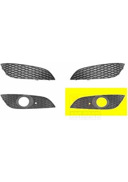 Opel Astra H 2007 Sis Far Kapağı Sol Sıslı (Oem NO:1400410)