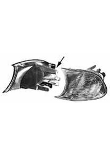 Bmw E46 2 99 01 Sinyal Lambası Sol Beyaz (Oem NO:63126904307)