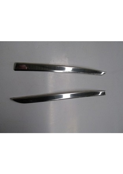 2013 - 2016 Renault Symbol Ön Panjur Nikelaj Çıtası 2 Parça (Set) (Oem NO:620724436R)
