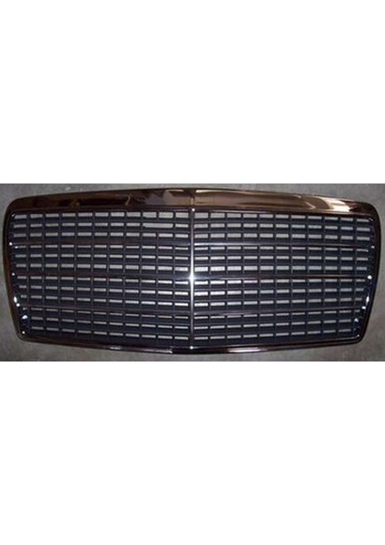 1993 - 1995 Mercedes E Class W124 - Ön Panjur Nikelajlı - Siyah (7 Çıtalı) (Bfn) (Oem NO:1248800983)