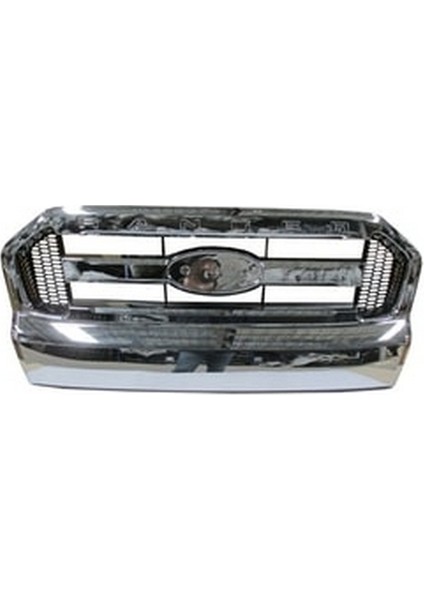 2016 - 2018 Ford Ranger Pıck Up - Ön Panjur Nikelajlı (Iç Petekleri Siyah) (Fpı) (Oem NO:EB3B8W200FD)