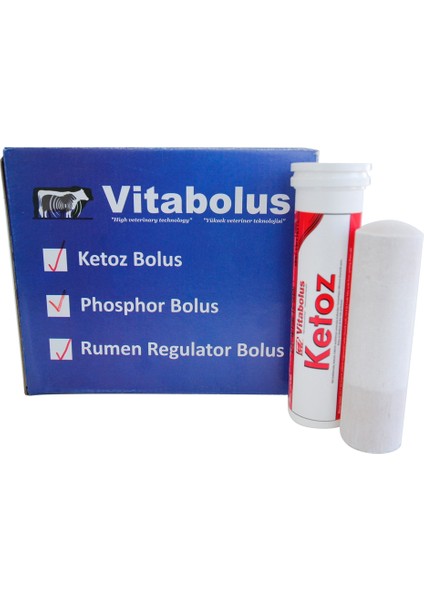 Vitabolus Ketoz Bolus 135 gr x 12 Adet