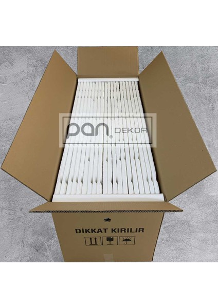 5 Adet (2,5m2) x Beton Görünümlü 3 Boyutlu Renkli Strafor Köpük Duvar Kaplama Paneli (DZ-855) modelleri