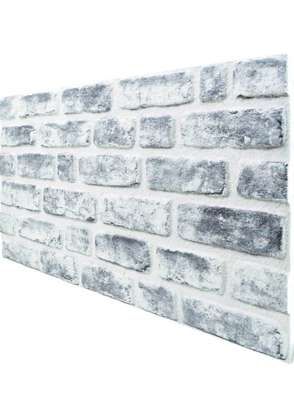 5 Adet (2,5m2) x Tuğla Desenli 3 Boyutlu Renkli Strafor Köpük Duvar Kaplama Paneli (BR-546)
