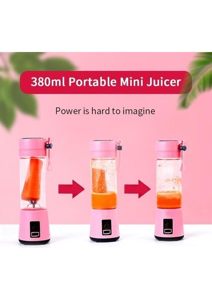 USB Şarj Edilebilir Taşınabilir Kolay Blender Mini Sıkacağı (Yurt Dışından)