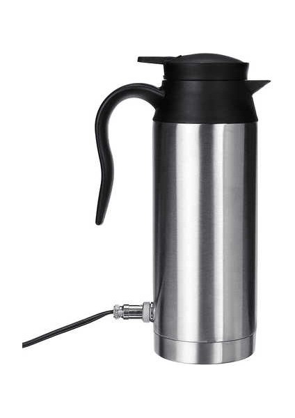 Paslanmaz Çelik Elektrikli Kettle 12 V 750 ml (Yurt Dışından)