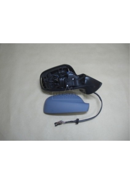 407 Elektrikli Katlanır Ayna 2004 - 2012 Astarlı Sensörlü Mavi Cam Sağ Oem NO:8149VC
