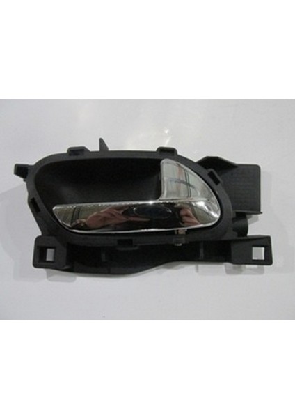 2004 - 2011 Peugeot 407 Ön Kapı Iç Açma Kolu Sağ Siyah (Elceği Nikelajlı) (Hushan) (Oem NO:914493)