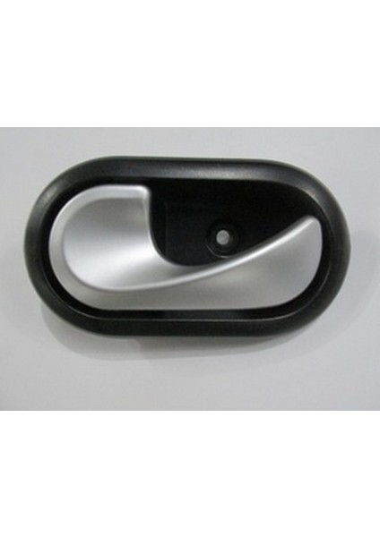 2009 - 2012 Dacıa Sandero Ön Kapı Iç Açma Kolu Sol Siyah (Elceği Gümüş Gri) (Hushan) (Oem NO:8200174075)