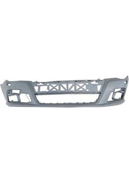 Volkswagen Passat Cc - 2009 - 2012 Ön Tampon Gri Sis - Bant - Far Yıkama Delikli Oem No: 3C8807217RGRU