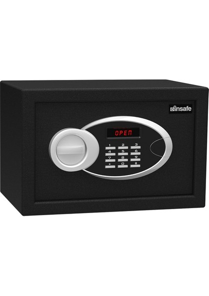 ISEUC20 Küçük Boy LCD Ekranlı Çelik Kasa - Para Kasası - Değerli Eşya ve Mücevher Kasası