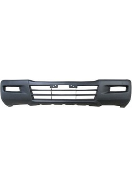 2002 - 2006 Mitsubishi L200 Pıck Up - Ön Tampon Siyah (Sis Deliksiz (Tek Parça) (My) (Oem NO:MR954584T)