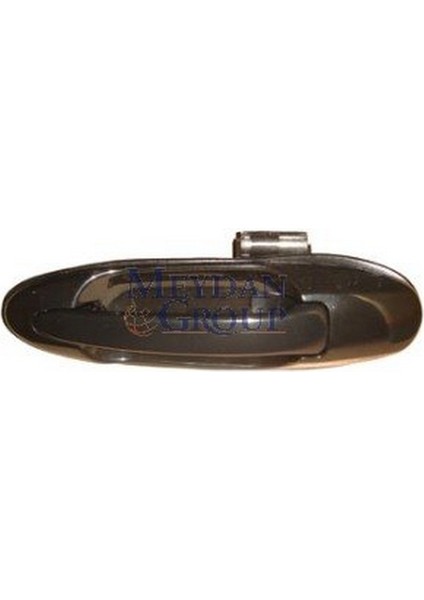 1998 - 2002 Toyota Land Cruiser Vx 100 - Arka Kapı Dış Açma Kolu Sol (Boyanır Tip Siyah) (Hushan) (Oem NO:6924060081C0)
