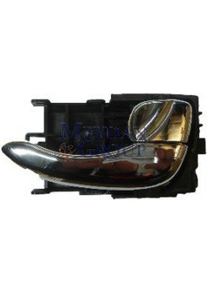 2003 - 2006 Nissan Maxima A33 Ön Kapı Iç Açma Kolu Sol Siyah (Elceği Nikelajlı) (Oem NO:806712Y910)