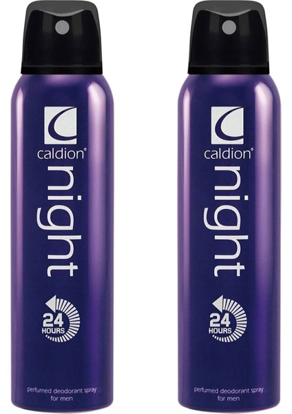 2 Adet Caldion Night Erkek Deodorant 150 ml