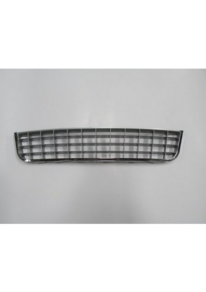 2006 - 2015 Fiat Linea Classic Ön Tampon Panjuru Gümüş Gri (Nikelaj Çerçeveli) (Oem NO:735492429)