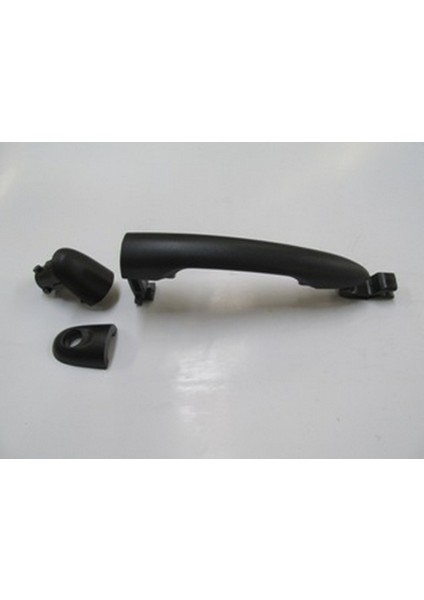2009 - 2012 Renault Clıo Hb Ön Kapı Dış Açma Kolu Sağ - Sol Aynı Adet Siyah Pütürlü Tip Oem No: 7701478188