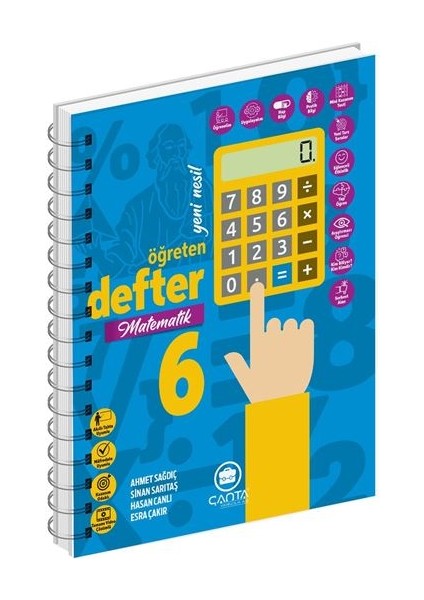 6.Sınıf Matematik Okula Yardımcı Öğreten Defter