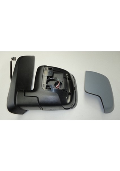 2008 - 2017 Peugeot Bipper Kapı Aynası Sol Gri Kapaklı Elektrikli - Isıtmalı (Tw) (Oem NO:735460571)