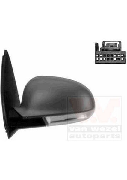 Volkswagen Golf5 2004 2009 Dış Dikiz Aynası Sol Elektrikli Vm 197EHPAL (Oem NO:1K1857507DC)