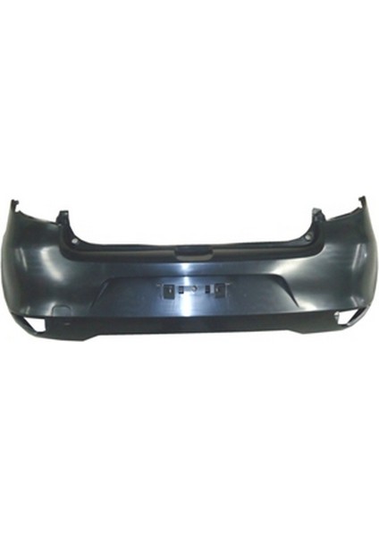 2009 - 2012 Renault Clio Hb Arka Tampon Siyah (Sensör Deliksiz (Tyg) (Oem NO:7701479250)