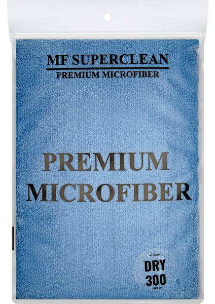 Superclean Mikrofiber Oto Kurulama Bezi 300 Gsm Overloklu 50 x 70 cm