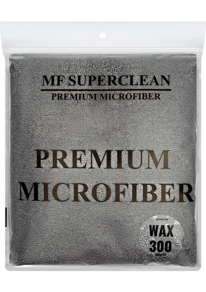 Superclean Mikrofiber Cila Bezi - 3'lü Paket - 40X40 cm - 300 Gsm - Lazer Kesim