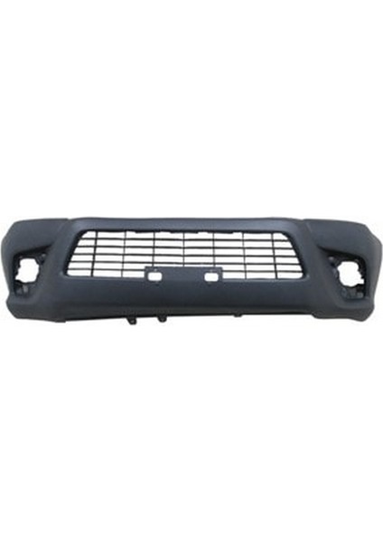 2015 - 2018 Toyota Hilux Pıck Up - Ön Tampon Siyah (Panjurlu Sis Delikli (4x2 - 4x4) (Lm) (Oem NO:521190K840)