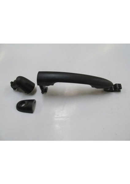 2012 - 2013 Mercedes Çıtan Ön Kapı Dış Açma Kolu Sağ - Sol Aynı Siyah (Pütürlü Tip) (Pleksan) (Oem NO:7701478188)