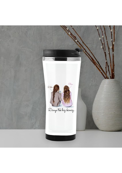 En Iyi Arkadaşım Isme Özel Mesajlı Termos Mug