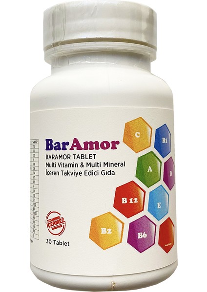 Vitamin & Mineral Tablet (30 Günlük)