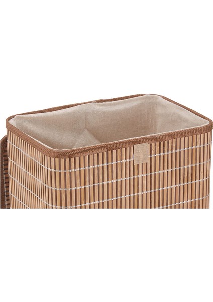 English Home Hardwood Bambu Saklama Kutusu 28X20X18 cm Kahve