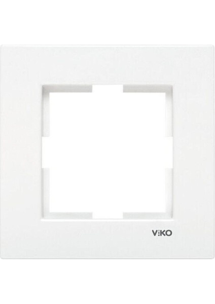 10 Adet Karre Tekli Çerçeve Beyaz - 90960200