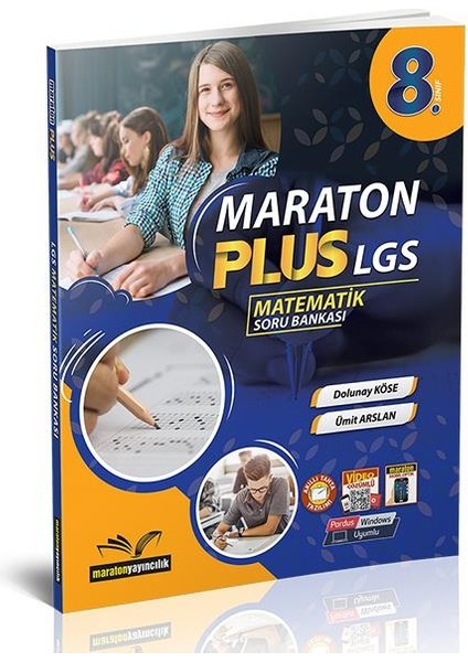 Maraton Yayıncılık 8. Sınıf Matematik Plus LGS Soru Bankası