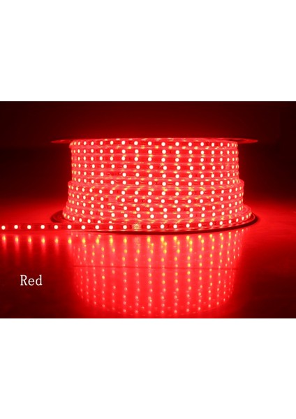 Hortum LED 220 Volt Su Geçirmez Fiş Dahil Metrede 120 LED 5 Metre