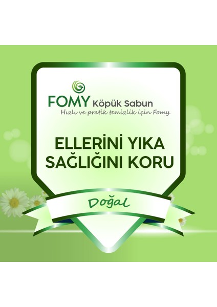 Doğal El Temizlik Köpüğü 1800 ml