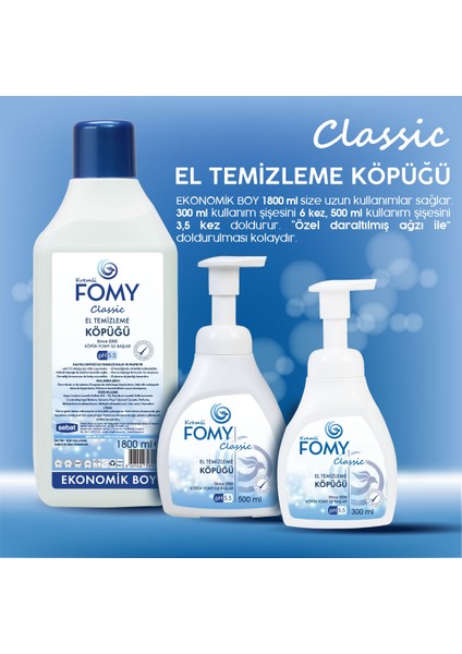 Classic El Temizlik Köpüğü 300 ml