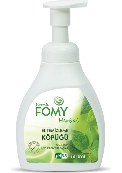 Herbal Köpük Sabun El Yüz Vücut 500 ml