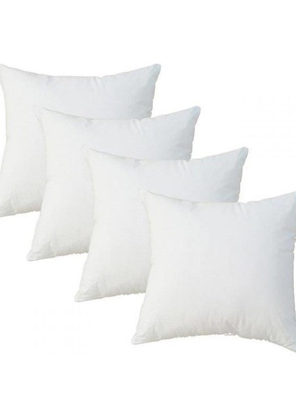 4 Adet Boncuk Silikonlu Kırlent Içi Yastık