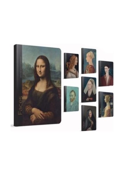 Faces Iplik Dikişli Çizgili Defter 120 Yaprak 13X21 cm