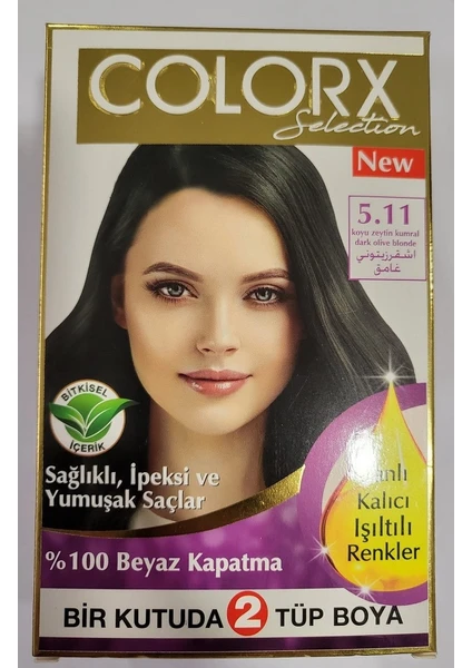 Colorz Saç Boyası 5.11 Koyu Zeytin Kumral