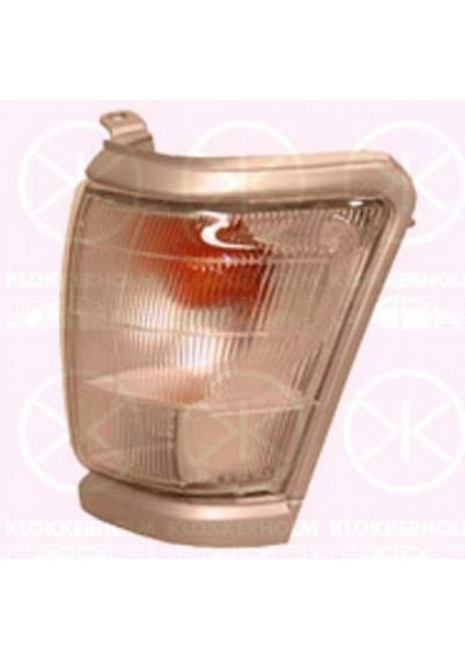 Hilux LN145 98 01 Sinyal Lambası Sol Gümüş Gri (Mat) P21W W5W (Duy+Ampul) (Oem NO:8152135060)