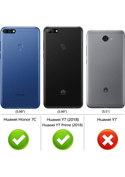 Huawei Y7 2018 Kılıf Şeffaf Silikon Kamera Korumalı 0,30 mm indirimleri