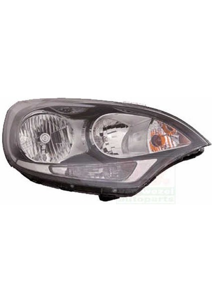Rio Hb 2012 2015 Far Sağ Elektrikli Ledsız Siyah (Motoru Üzerinde Degıl) H7 H1 PY21W P21 5W (Oem NO:921021W280)
